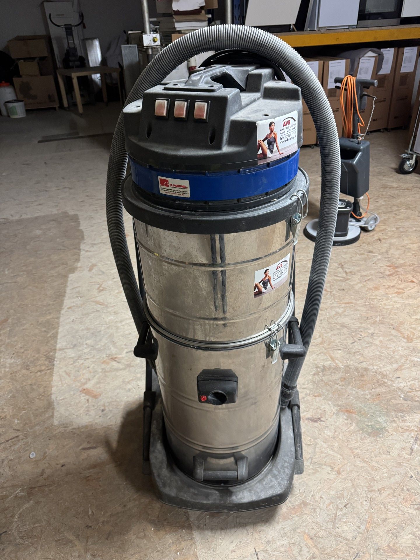 Columbus SW 53 S – leistungsstarker Industriestaubsauger (gebraucht)